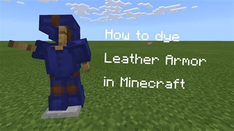 colored leather armor generator